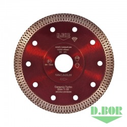 Алмазный диск Ceramic Turbo Slim T-10, 125x1,2x22,23 "D.BOR"  