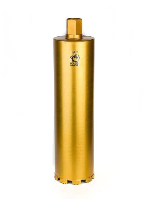 Коронка алмазная 1 1/4" 112/400/9 по бетону Golden Dragon