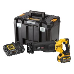 сабельная аккумуляторная бесщеточная пила DeWALT DCS386T1 FLEXVOLT