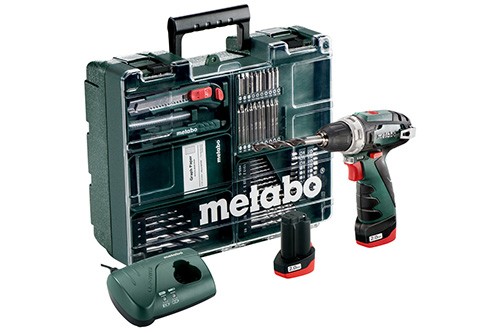 дрель винтоверт аккумуляторная metabo POWERMAXX BS Basic Set