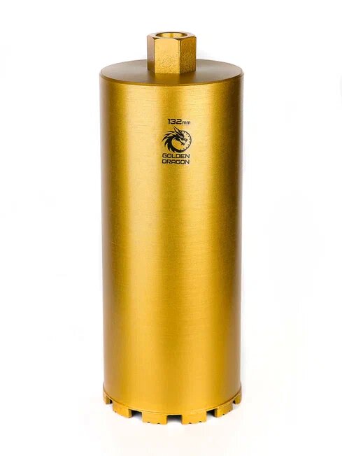 Коронка алмазная 1 1/4" 132/400/11 по бетону Golden Dragon