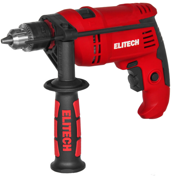 Дрель электрическая ударная  Elitech ДУ 0713РЭ 