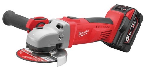 аккумуляторная ушм milwaukee HD28 AG-125-502C 