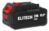 Аккумуляторная дрель бесщеточная Elitech с ударом ДА 20УБЛ2 (E2201.047.02)