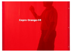 Сварочная шторка CEPRO Orange-CE 180x220см   