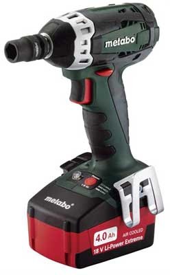 аккумуляторный бесщеточный ударный гайковерт metabo SSW 18 LTX 400 BL