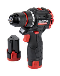 Аккумуляторная бесщеточная дрель-шуруповерт Elitech CD 12L2 (E2201.038.01)