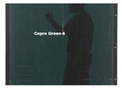 Сварочная шторка CEPRO Green-6 180x220см   
