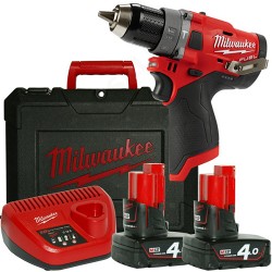 дрель-шуруповерт ударная бесщеточная Milwaukee M12 FPD-402X FUEL 