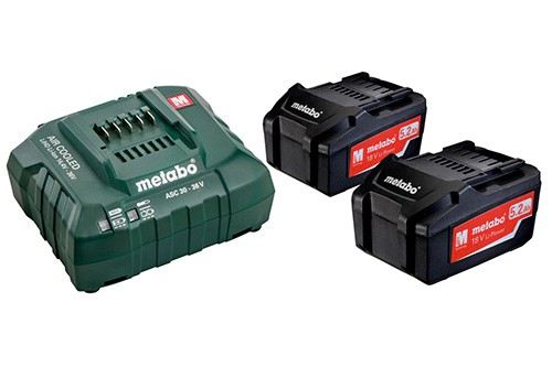 базовый аккумуляторный комплект metabo Basic-Set 5.2 