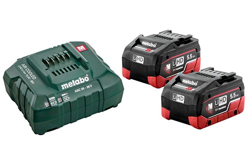 базовый аккумуляторный комплект metabo Basic-Set 5.5 