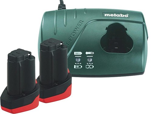 базовый аккумуляторный комплект metabo Basic-Set 10.8 В