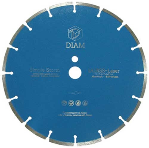 сегментный алмазный диск по бетону Simple Storm 150  DIAM
