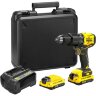 бесщеточная ударная аккумуляторная дрель-шуруповерт Stanley Fatmax SFMCD715C2K-QW