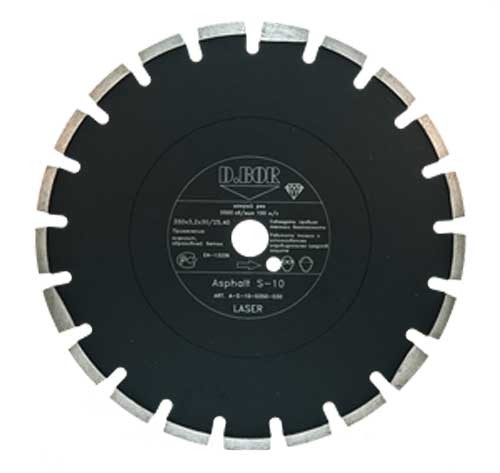  Алмазный диск по асфальту D.BOR Asphalt S-10 350x3,2x30/25,4