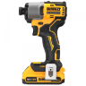  Компактный импульсный аккумуляторный бесщеточный шуруповерт DEWALT DCF840D2T