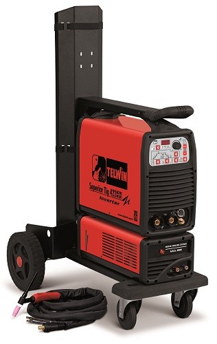 сварочный инвертор MMA/TIG SUPERIOR TIG 422 AC/DC-HF/LIFT 400V AQUA TELWIN 