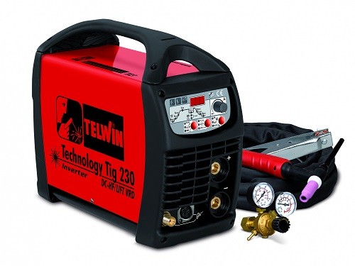 сварочный инвертор MMA/TIG Telwin TECHNOLOGY TIG 230 DC-HF/LIFT 230V +ACC