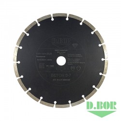  Алмазный диск по бетону BETON S-7, 230x2,6x22,23  D.BOR   