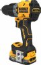 Аккумуляторная безударная бесщеточная дрель-шуруповерт DEWALT DCD800P2T, 18 В, 5Ач 