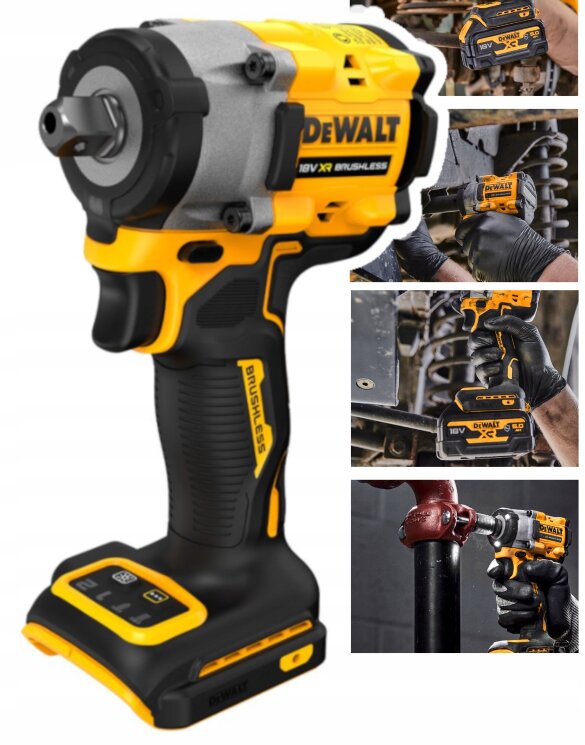 гайковерт бесщеточный аккумуляторный XR 18V dewalt DCF922N 