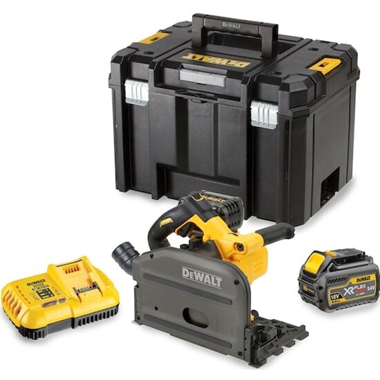 Пила циркулярная погружная аккумуляторная DeWalt DCS520T2