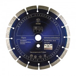 сегментный алмазный диск по железобетону Tiger 230  DIAM
