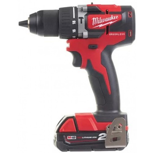 дрель-шуруповерт ударная аккумуляторная бесщеточная milwaukee M18 CBLPD-202C