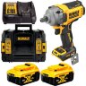 Аккумуляторный бесщеточный ударный гайковерт DEWALT DCF892P2T XR 18В 