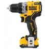 бесщеточная дрель-шуруповерт аккумуляторная dewalt DCD701D2   