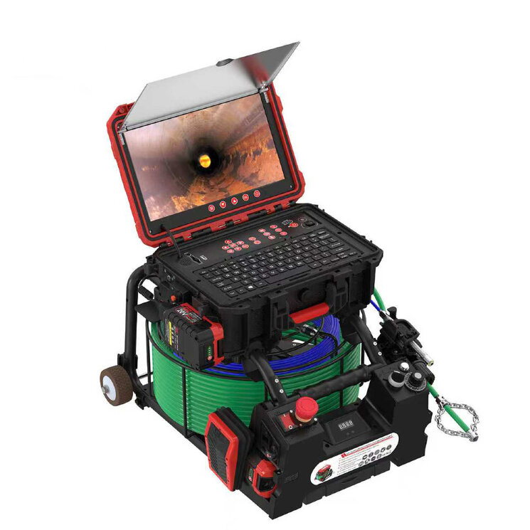 Телеинспекция с функцией прочистки канализации Rotorica Pipe Clean Eye 31/213