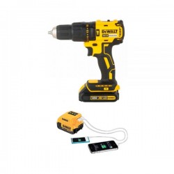 бесщеточная ударная дрель шуруповерт dewalt DCD778D2T  