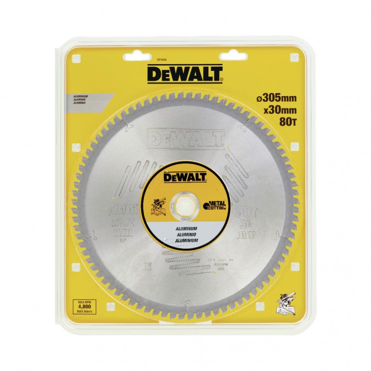 пильный диск по алюминию DeWALT DT1916-QZ    
