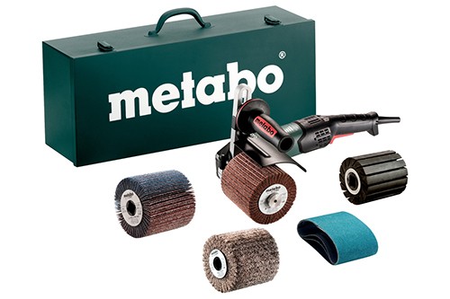 шлифмашина щеточная metabo SE 17-200 RT SET