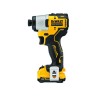  Компактный импульсный аккумуляторный бесщеточный шуруповерт DEWALT DCF801D2