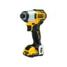  Компактный импульсный аккумуляторный бесщеточный шуруповерт DEWALT DCF801D2