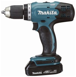 дрель-шуруповерт аккумуляторная с ударом Makita DHP453RFE