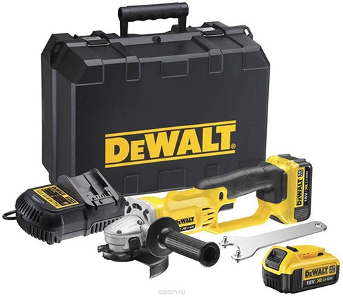 углошлифовальная аккумуляторная машина dewalt DCG412M2 