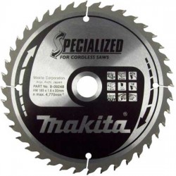 Диск пильный для аккумуляторных дисковых пил makita B-31158