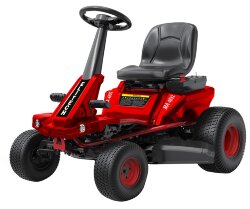 аккумуляторная бесщеточная газонокосилка с сиденьем elitech МА 4892 (E1610.005.00)