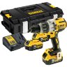 бесщеточная дрель шуруповерт с ударом DeWALT DCD996P3K