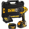 бесщеточная компактная ударная дрель-шуруповерт dewalt DCD709M2T