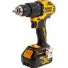 бесщеточная компактная ударная дрель-шуруповерт dewalt DCD709M2T