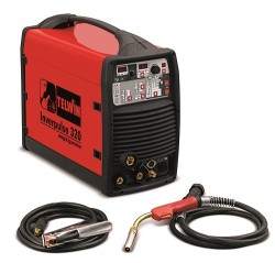 Сварочный инверторный полуавтомат INVERPULSE 320 MIG/TIG/MMA 400V + ACC