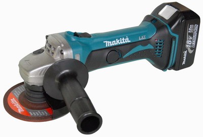 аккумуляторная углошлифовальная машина MAKITA DGA452RFE