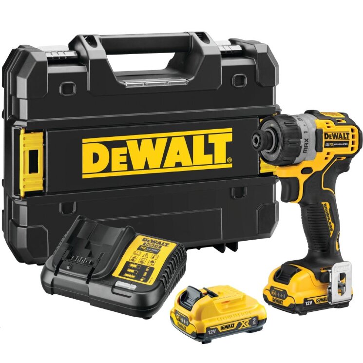 Аккумуляторный бесщеточный шуруповерт dewalt DCF601D2  
