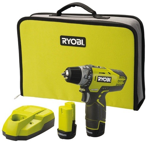 дрель аккумуляторная Ryobi R12DD-LL13S