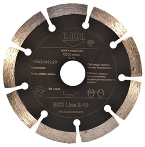  Алмазный диск по бетону ECO Line S-10 350x3,2x25,40 D.BOR   